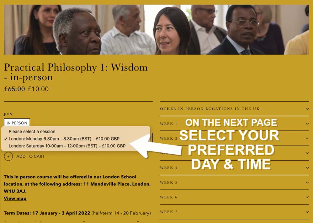 Next page philosophy london